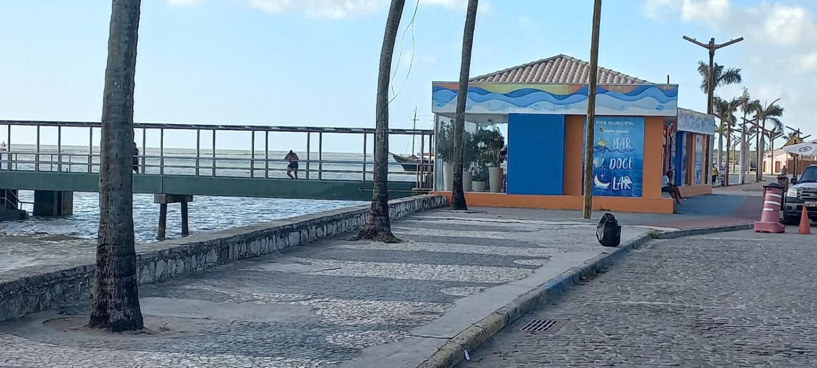 Hotel Ponta De Areia Порту-Сегуру Экстерьер фото
